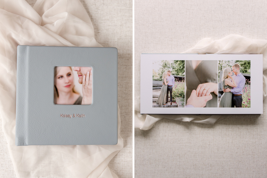 Engagement Photo Book, Engagement Album Design