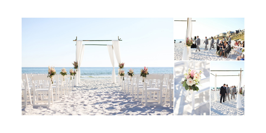 Pretty Beach Wedding By Anna K Photography Align Album Design