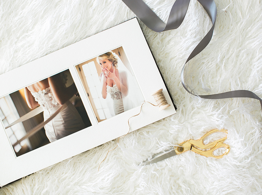 tips for photographing wedding albums 
