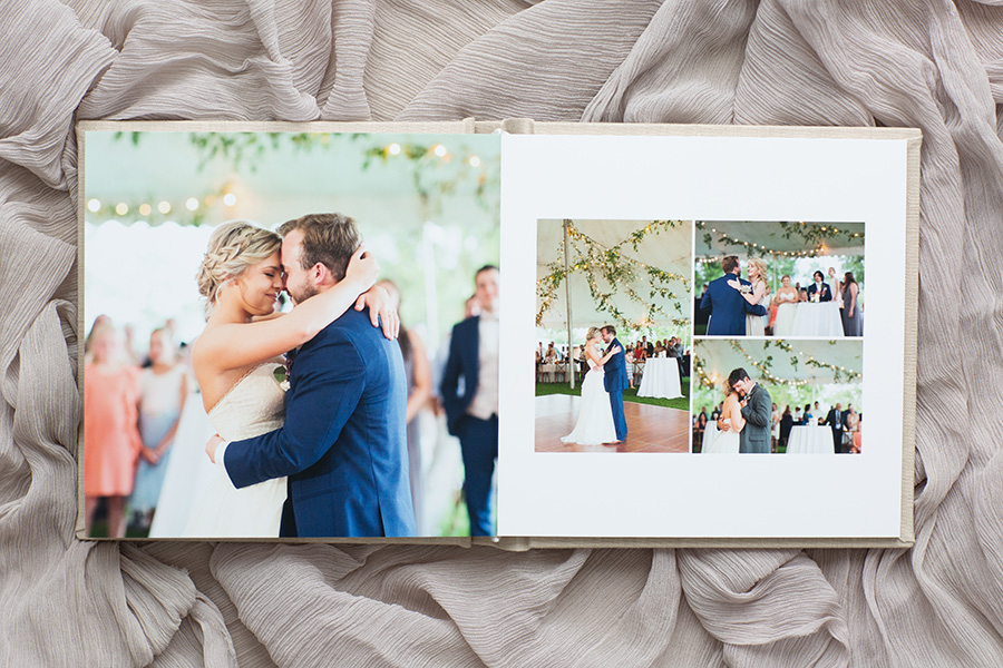 9x6 or 8x10 Luxury Wedding Album — Caitlin's Living Photography