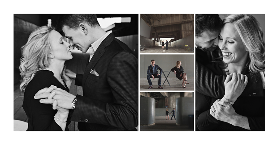 New York City Engagement Album Design by Jean Smith Photography