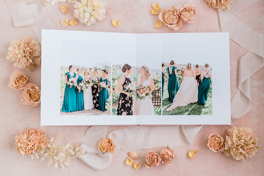 New Jersey Barn Wedding Album design for Jennifer Larsen // Align