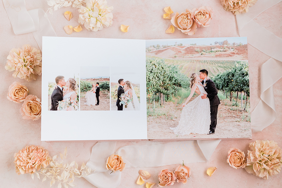 New Jersey Barn Wedding Album design for Jennifer Larsen // Align