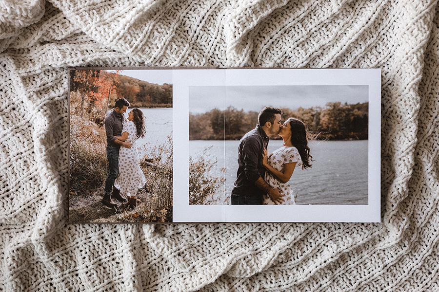 Joy-filled New Jersey Wedding Album Design for Tori Kelner