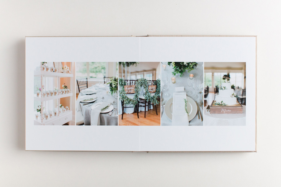 tips for photographing wedding albums 